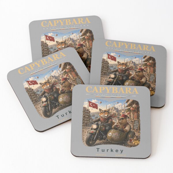 Item preview, Capybara Grand Circuit - Turkey designed and sold by NAJURE.