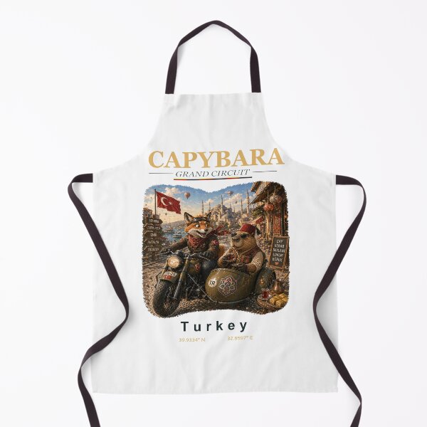 Item preview, Capybara Grand Circuit - Turkey designed and sold by NAJURE.