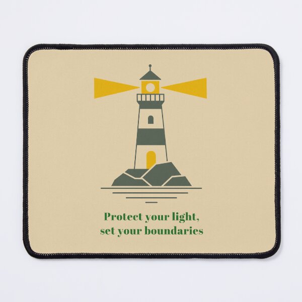 Item preview, Mental Health & Boundaries Art designed and sold by Inkfino.