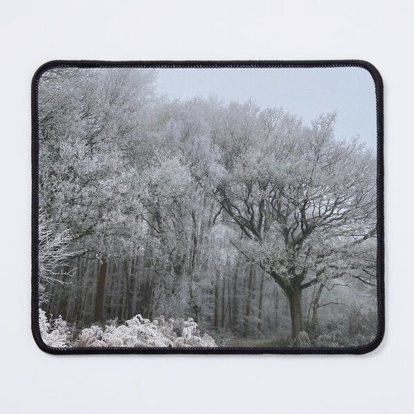 Item preview, Frosty Woodland Scene | Misty Winter Forest designed and sold by Sophie Watson.