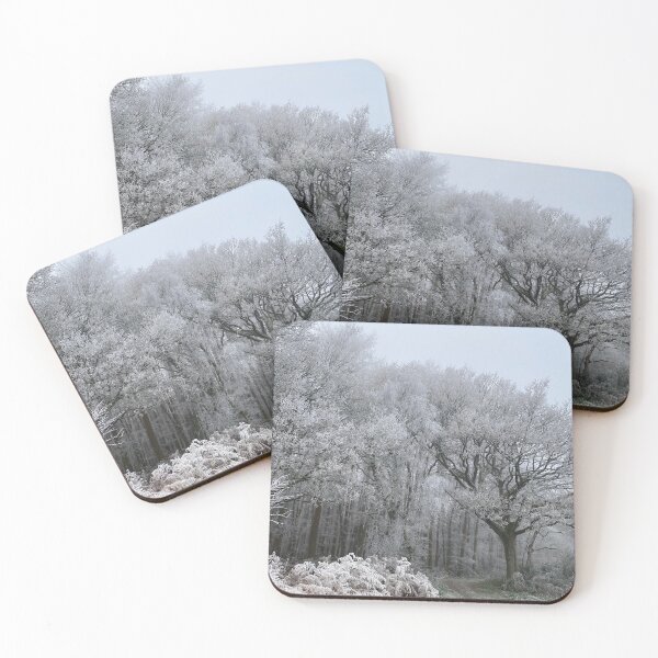 Item preview, Frosty Woodland Scene | Misty Winter Forest designed and sold by Sophie Watson.