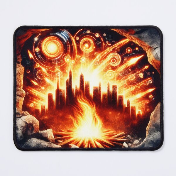 Item preview, It all Started with Fire, Ai Generated Art designed and sold by ACC .