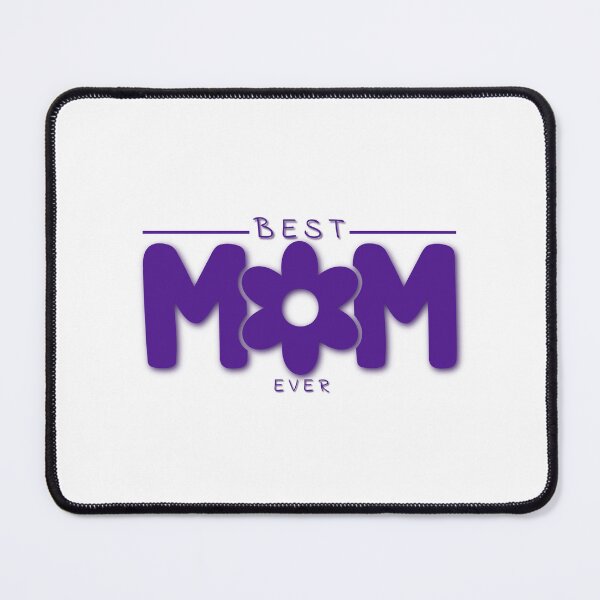 Item preview, The Best Mum Ever – Purple Floral Design designed and sold by HotPicksStore.
