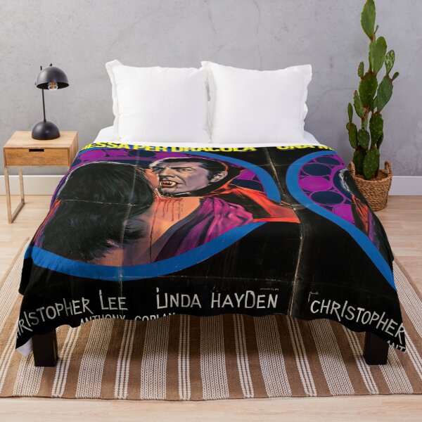 Item preview, Vintage Italian Horror Poster – Dracula Bite Scene designed and sold by obstinator.