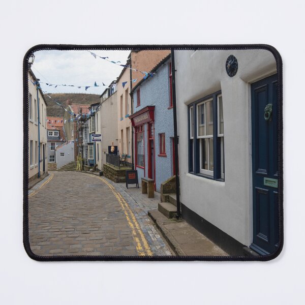 Item preview, Cobbled Street in Staithes, North Yorkshire designed and sold by ArtworkNorth.