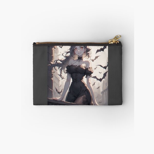 Item preview, Gothic vampire woman on a balcony designed and sold by ArtsJulian.