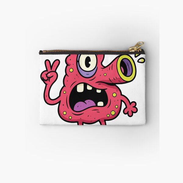 Item preview, Funny One-Eyed Peace Monster designed and sold by GregMCrist.