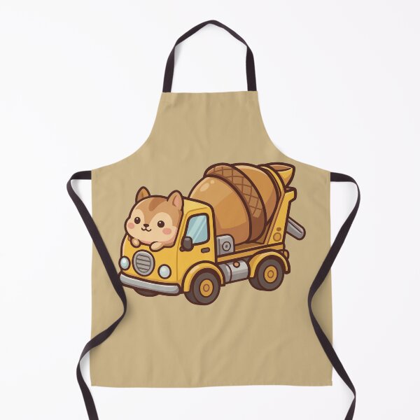 Artikelvorschau, Kawaii-Eichhörnchen, niedliches LKW-Design für Kinder entworfen und verkauft von Mochii-studio.