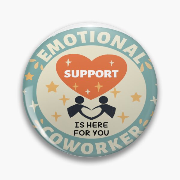 Item preview, Emotional Support Coworker  designed and sold by Radh3.