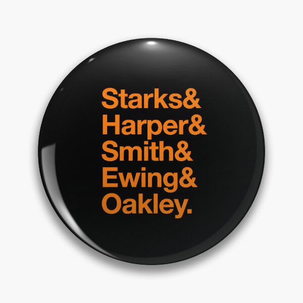 Item preview, 94 Knicks Starting lineup - Black Font designed and sold by NinigFox.
