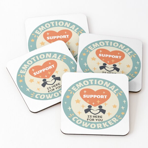 Item preview, Emotional Support Coworker  designed and sold by Radh3.