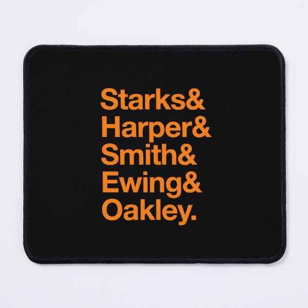 Item preview, 94 Knicks Starting lineup - Black Font designed and sold by NinigFox.