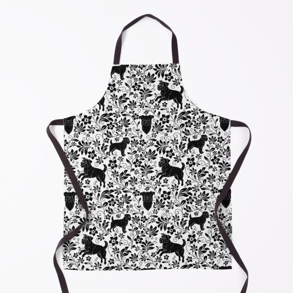 Item preview, Brussels Griffon Floral Pattern | Cute Dog Botanical Aesthetic designed and sold by WildLakePatterns.