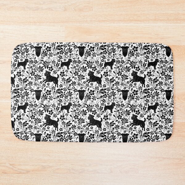 Item preview, Brussels Griffon Floral Pattern | Cute Dog Botanical Aesthetic designed and sold by WildLakePatterns.
