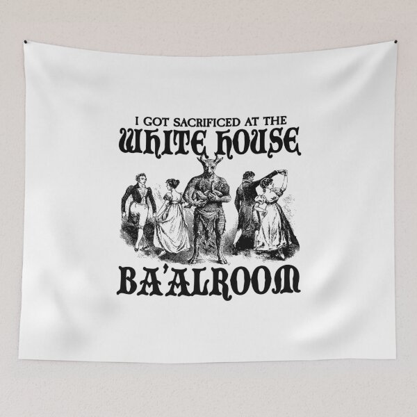 Item preview, I Got Sacrificed At The White House Ba’alroom designed and sold by DexertimaArt.