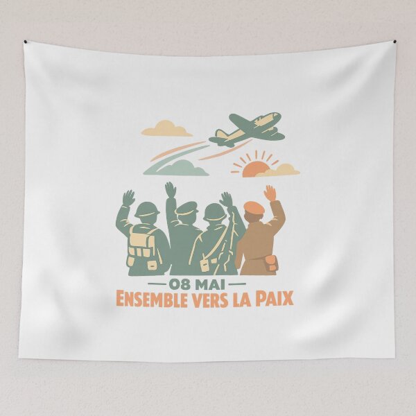 Item preview, Together Towards Peace – May 8, 1945 designed and sold by LuveraxArt.
