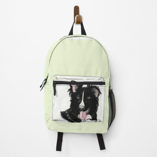 Item preview, Border Collie Dog watercolor designed and sold by Kyra Hillier Art.