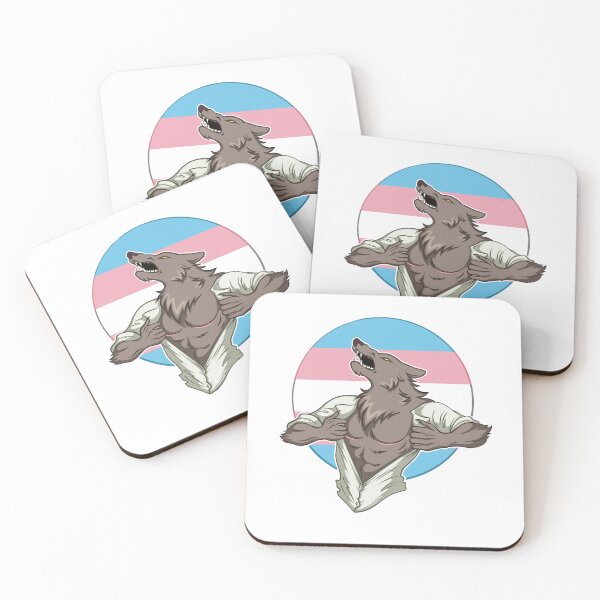 Item preview, Transgender Werewolf designed and sold by Indigo Magnet Co.