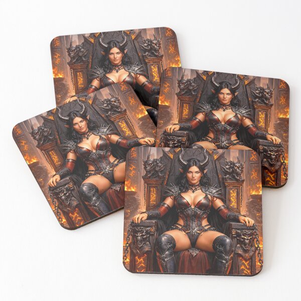 Item preview, Infernal Demon Queen on Dark Throne designed and sold by thor81pl.