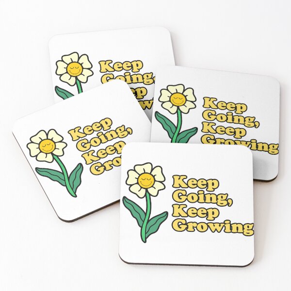 Item preview, Keep Going, Keep Growing designed and sold by HuesMeows.