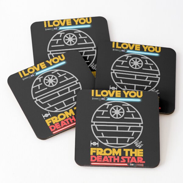 Item preview, I Love You From The Death Star - May The Fourth Be With You designed and sold by legendaryskins.