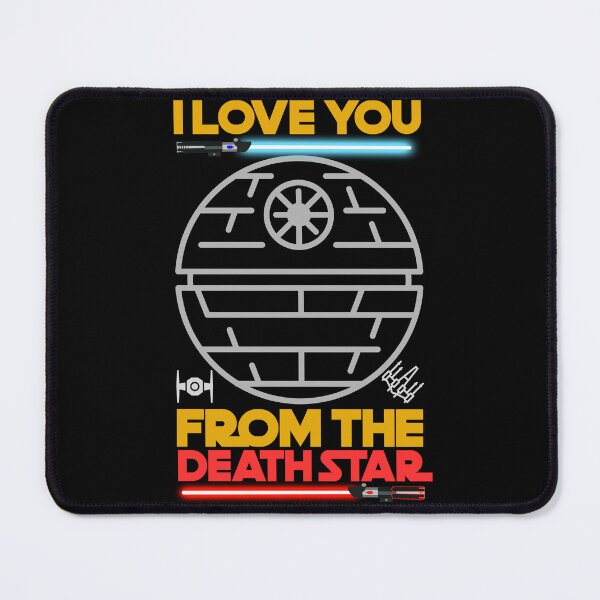 Item preview, I Love You From The Death Star - May The Fourth Be With You designed and sold by legendaryskins.