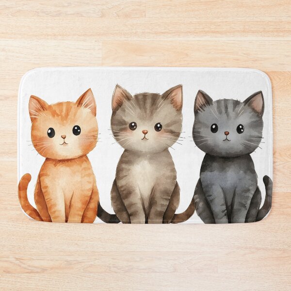 Item preview, Adorable smiling cats sketch art designed and sold by dcrc.