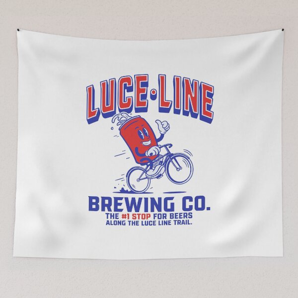 Item preview, Luce Line Brewing Co The 1 Stop For Beers Along The Luce Line Trail designed and sold by DexertimaArt.