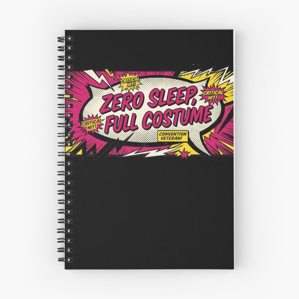 Item preview, Zero Sleep Full Costume Retro Comic Convention Shirt designed and sold by Fantsy-world.