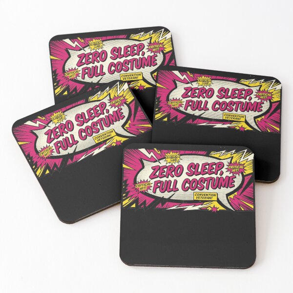 Item preview, Zero Sleep Full Costume Retro Comic Convention Shirt designed and sold by Fantsy-world.
