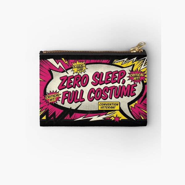 Item preview, Zero Sleep Full Costume Retro Comic Convention Shirt designed and sold by Fantsy-world.