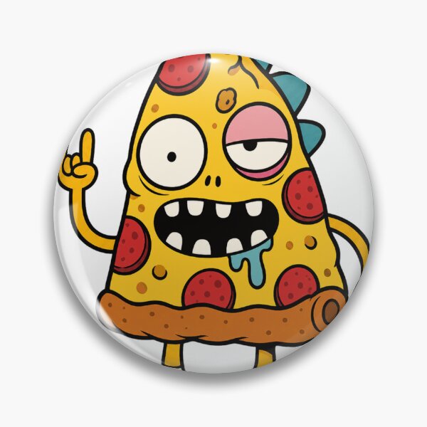 Item preview, Groovy Pizza Monster Art designed and sold by GregMCrist.