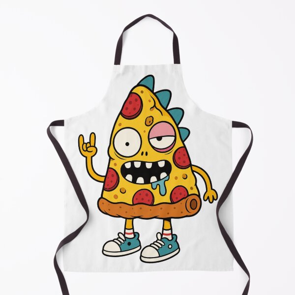 Item preview, Groovy Pizza Monster Art designed and sold by GregMCrist.