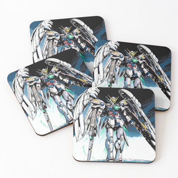Item preview, Wing Gundam drawing vector illustration designed and sold by sabartgunpla.