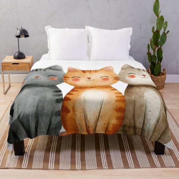 Item preview, Adorable smiling cats sketch art designed and sold by dcrc.