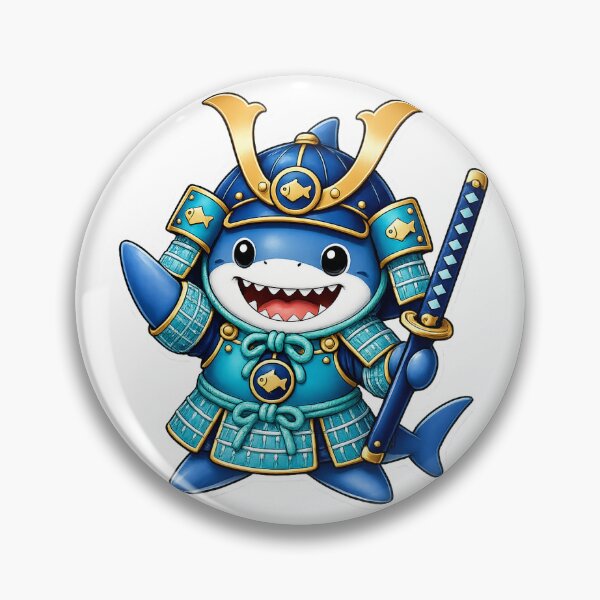 Item preview, Kai the Shark Samurai designed and sold by samuraibloom.