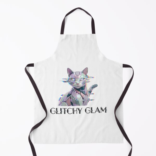 Item preview, Pastel Goth Robot Cats Glitchy Glam designed and sold by dcohea.