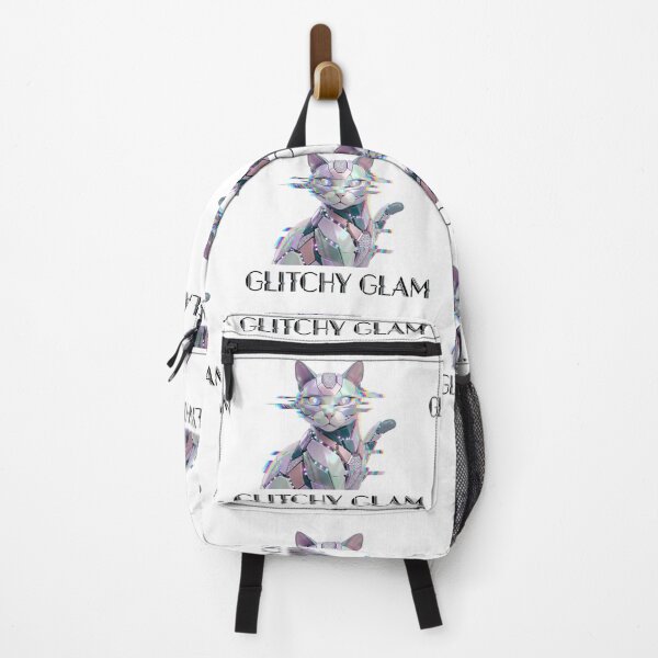 Item preview, Pastel Goth Robot Cats Glitchy Glam designed and sold by dcohea.