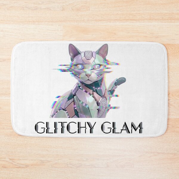 Item preview,  Pastel Goth Robot Cats Glitchy Glam designed and sold by dcohea.