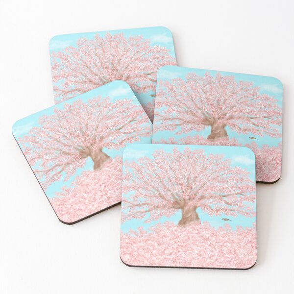 Item preview, A sea of cherry blossoms designed and sold by greenPQBstudio.