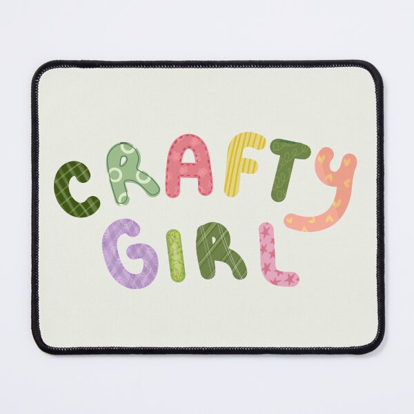 Item preview, crafty girl designed and sold by SOFTIA.