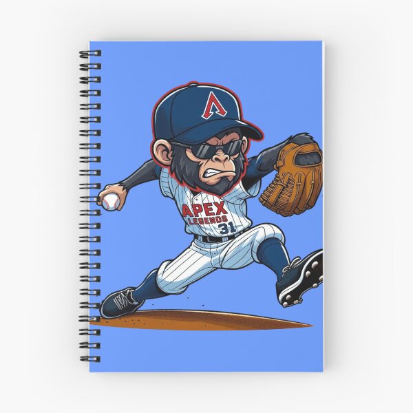 Item preview, APEX Legends Baseball Pitcher – Monkey Mascot Sports Design designed and sold by ApexCollectives.