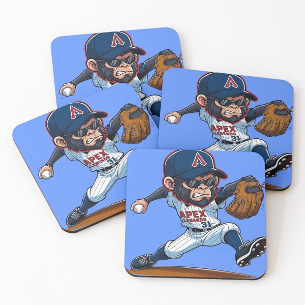 Item preview, APEX Legends Baseball Pitcher – Monkey Mascot Sports Design designed and sold by ApexCollectives.