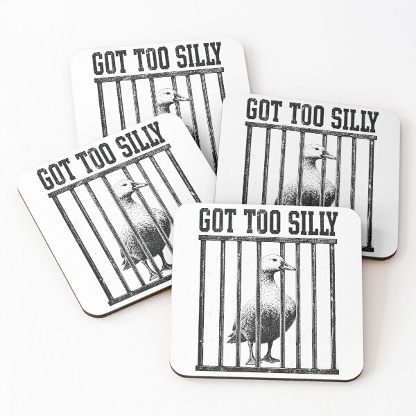 Item preview, Got Too Silly funny goose designed and sold by Kladhadredo.