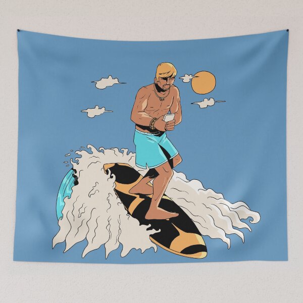 Item preview, Surfing and smartphones designed and sold by TomiAx.
