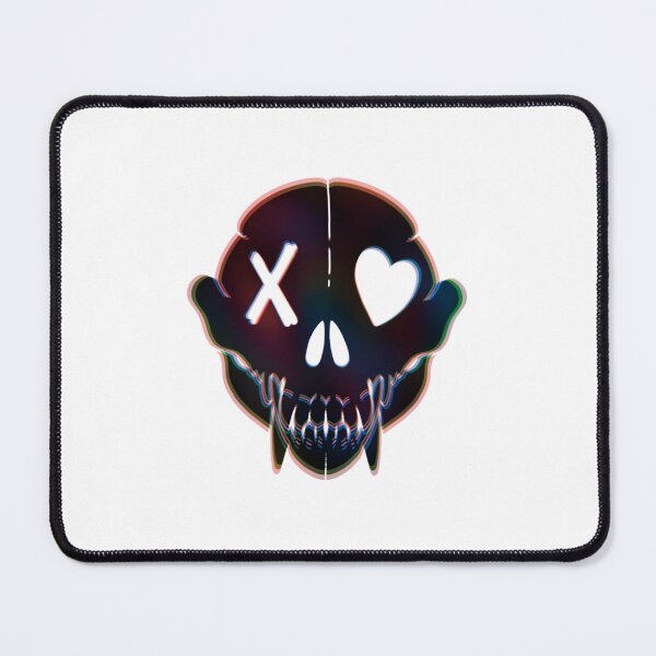 Item preview, Dog Skull XO Chromatic Silhouette designed and sold by Indigo Magnet Co.