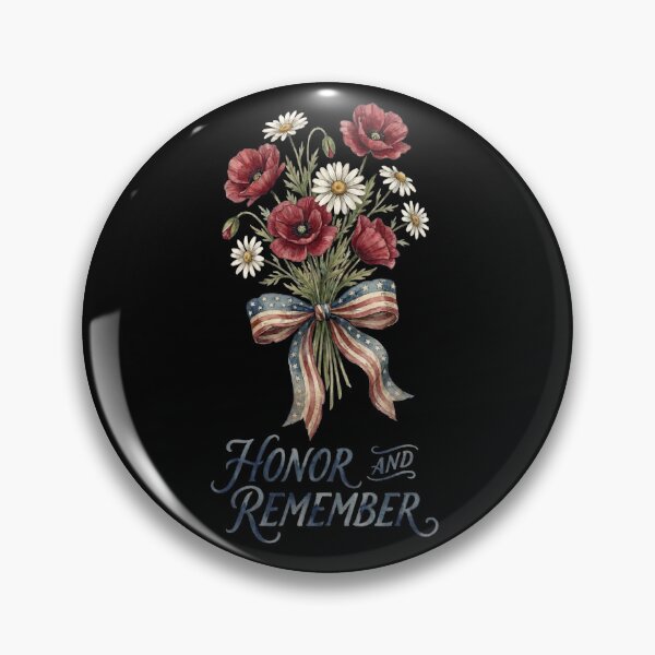 Item preview, Honor and Remember Patriotic Poppy Bouquet designed and sold by TeNovaStudio.