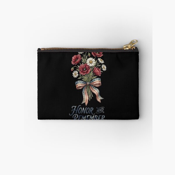 Item preview, Honor and Remember Patriotic Poppy Bouquet designed and sold by TeNovaStudio.