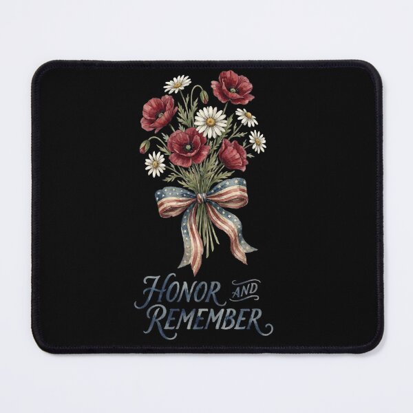 Item preview, Honor and Remember Patriotic Poppy Bouquet designed and sold by TeNovaStudio.