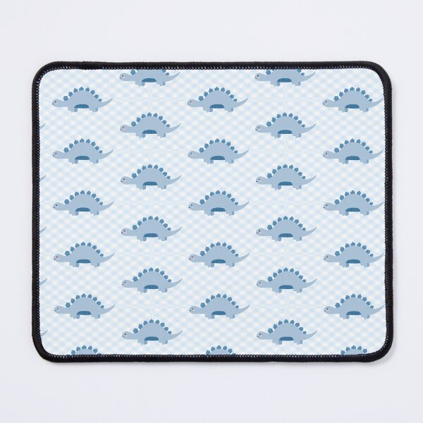 Item preview, Cute Blue Dinosaur – Kawaii Stegosaurus Pattern designed and sold by HotPicksStore.